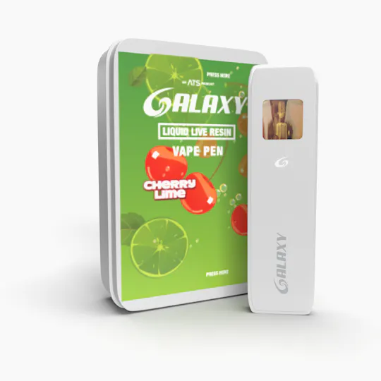 Galaxy - Cherry Lime 100% Liquid Live Resin Disposable (Hybrid) - OK - 1