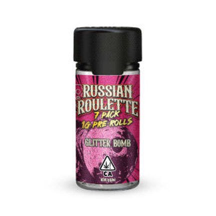 Russian Roulette - Glitter Bomb 7pk Pre Rolls - 7g - 1