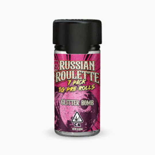 Russian Roulette - Glitter Bomb 7pk Pre Rolls - 7g - 1