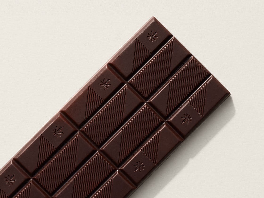 Kiva Confections - Dark Chocolate Bar | 200mg | 20ct | 10mg/ea - 1