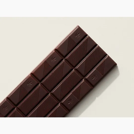Kiva Confections - Dark Chocolate Bar | 200mg | 20ct | 10mg/ea - 1