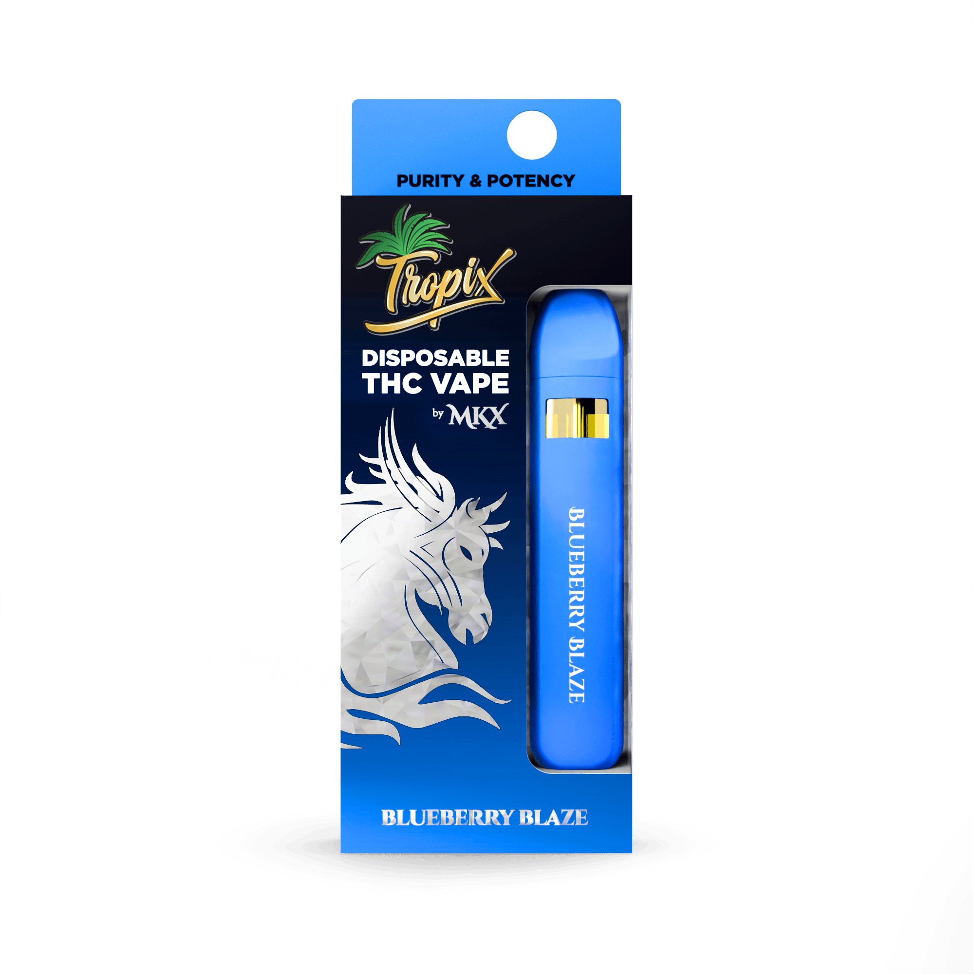 MKX Oil Co - MKX TropiX Disposable: Blueberry Blaze - 1