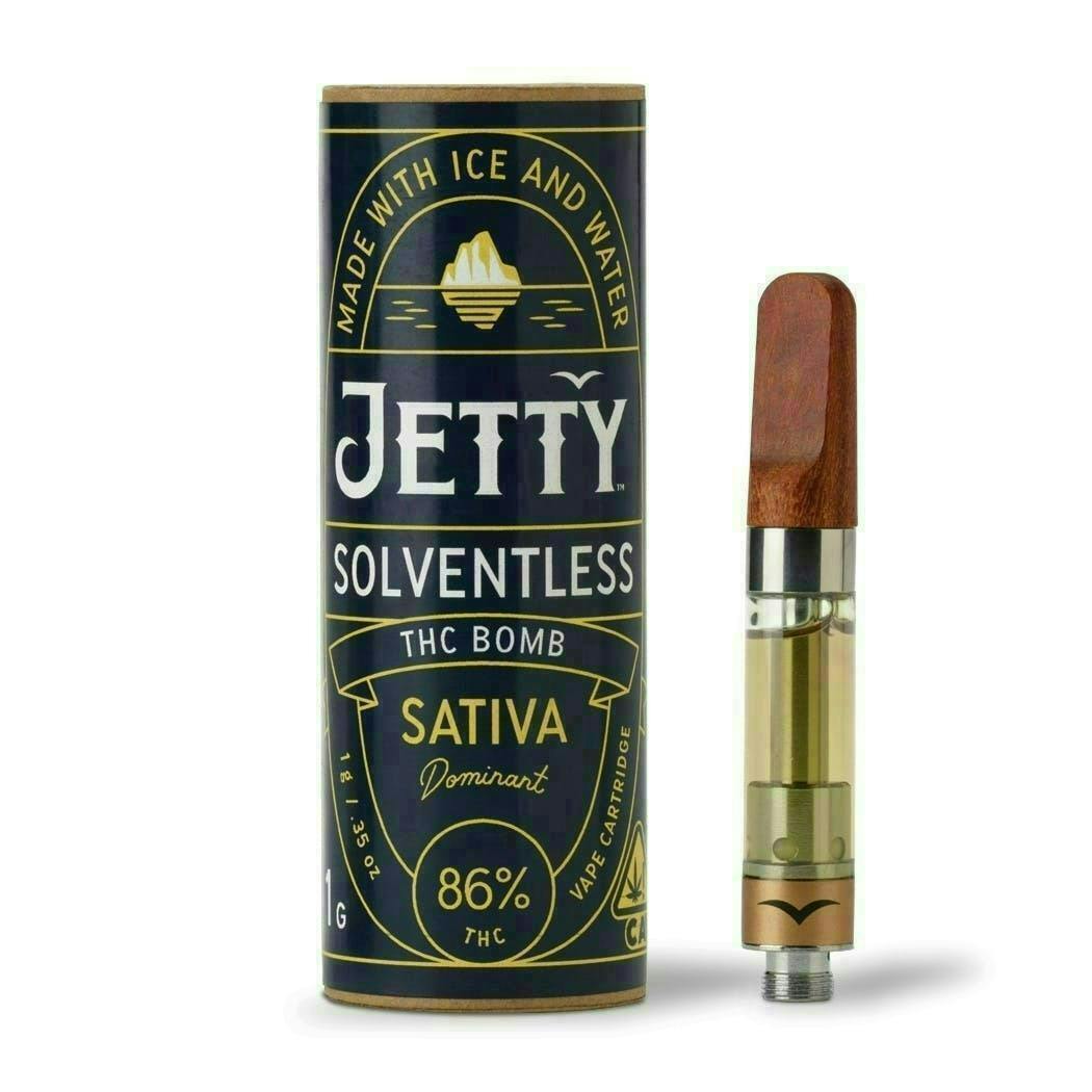 Jetty Extracts - THC Bomb | Live Rosin Cartridge | 1g - 1