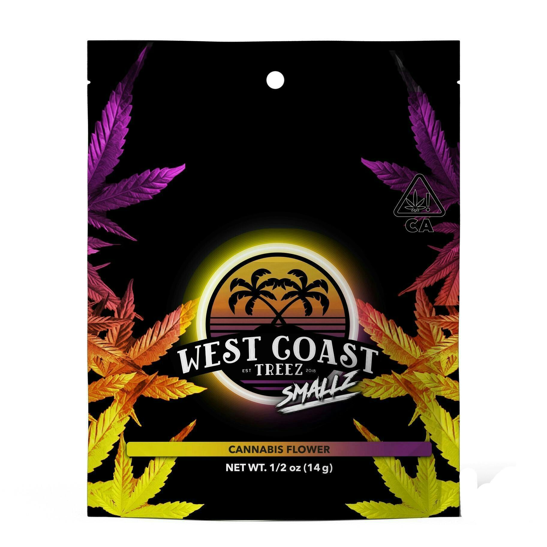 West Coast Treez - Blue Dream - Sativa - smallz - HALF OZ [14g] - 1