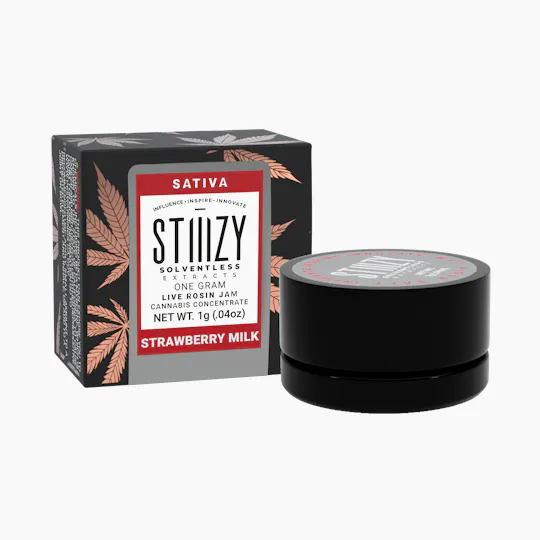 STIIIZY - - STRAWBERRY MILK - Live Rosin Jam - 1