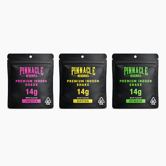 Pinnacle Reserves - 14g Premium Indoor Shake - INDICA - 1