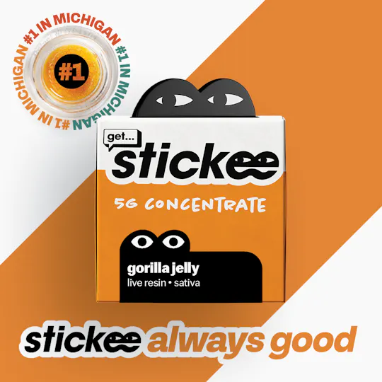 Stickee - Gorilla Jelly | Live Resin | 5G - 1
