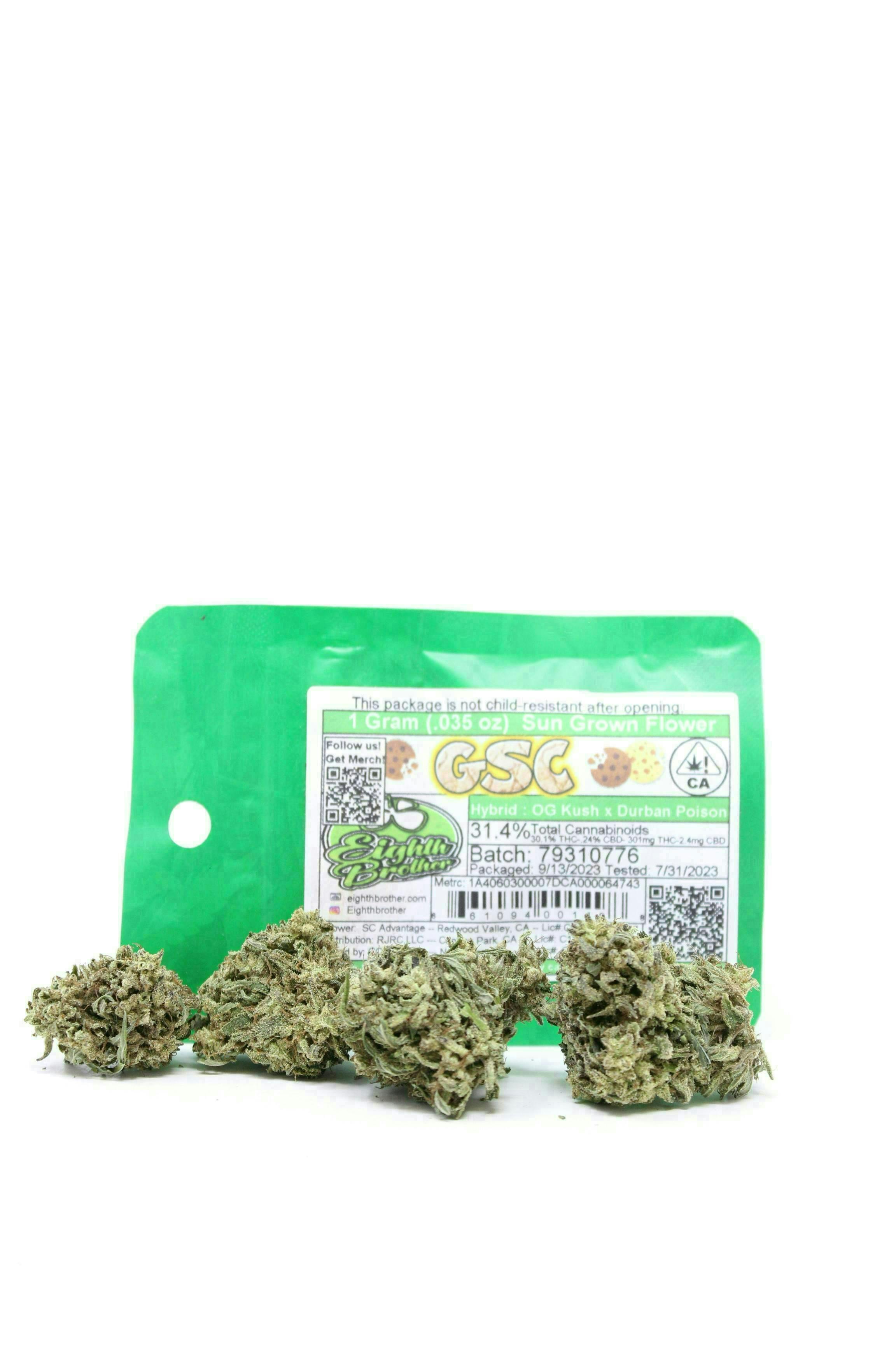 Eighth Brother - Eighth Brother | GSC | Flower | 1g - 1