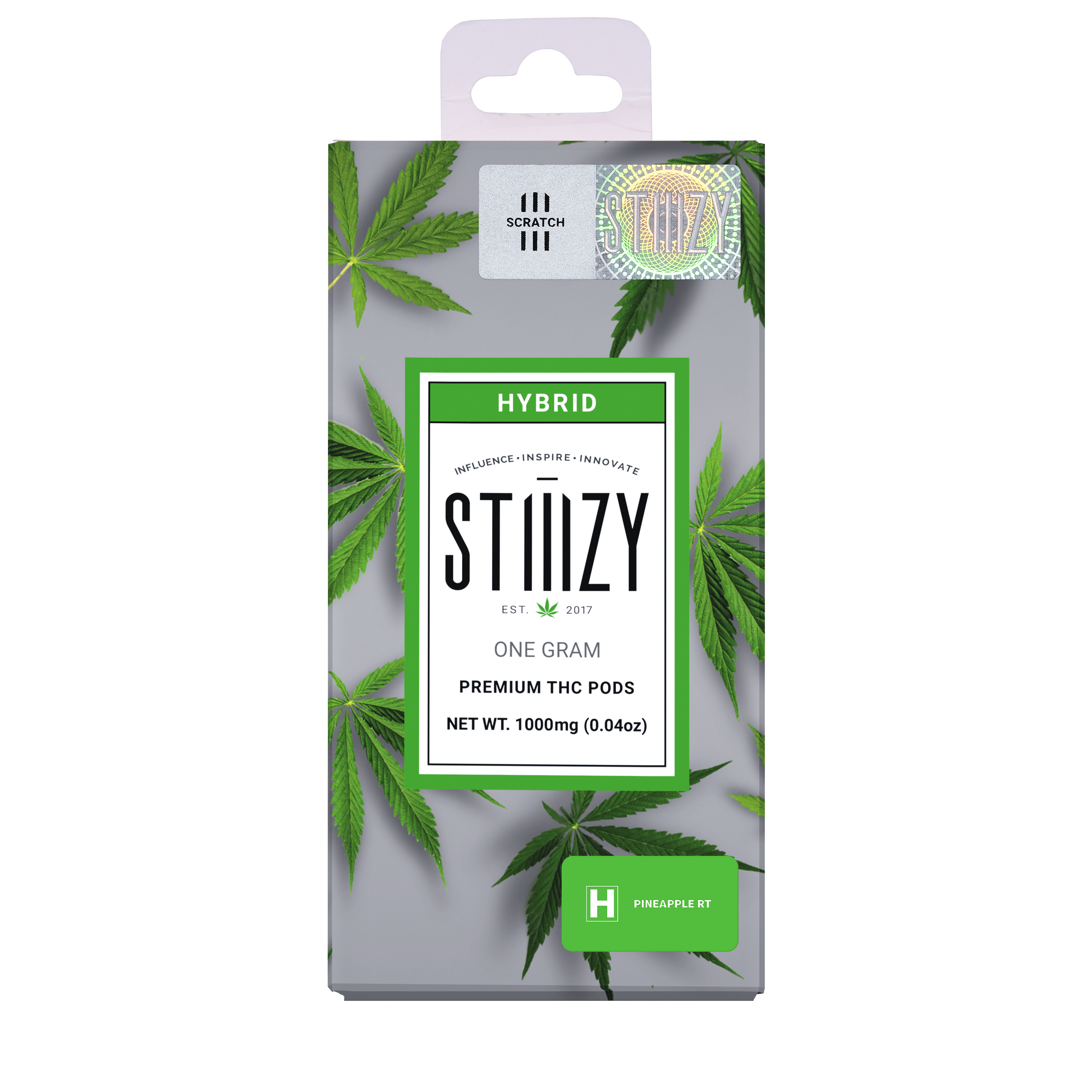 STIIIZY - Vape Cartridge - PINEAPPLE RUNTZ 1G Original THC Pod - STIIIZY - 1