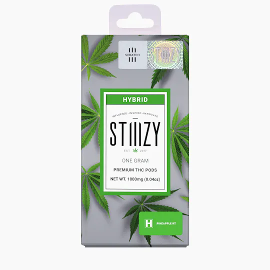 STIIIZY - Vape Cartridge - PINEAPPLE RUNTZ 1G Original THC Pod - STIIIZY - 1