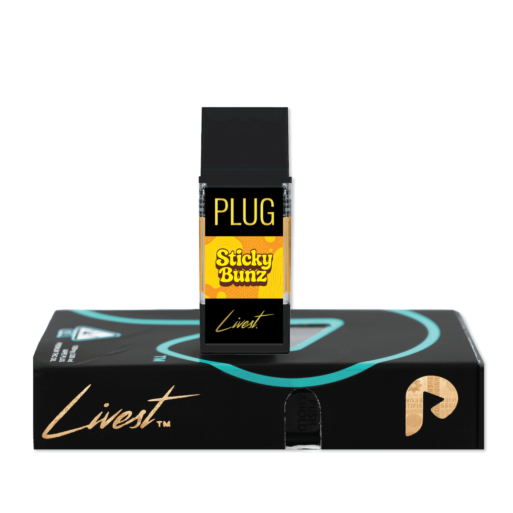 PLUGPLAY™ - VAPE - 1g PLUG™ LIVEST: Sticky Bunz - 1