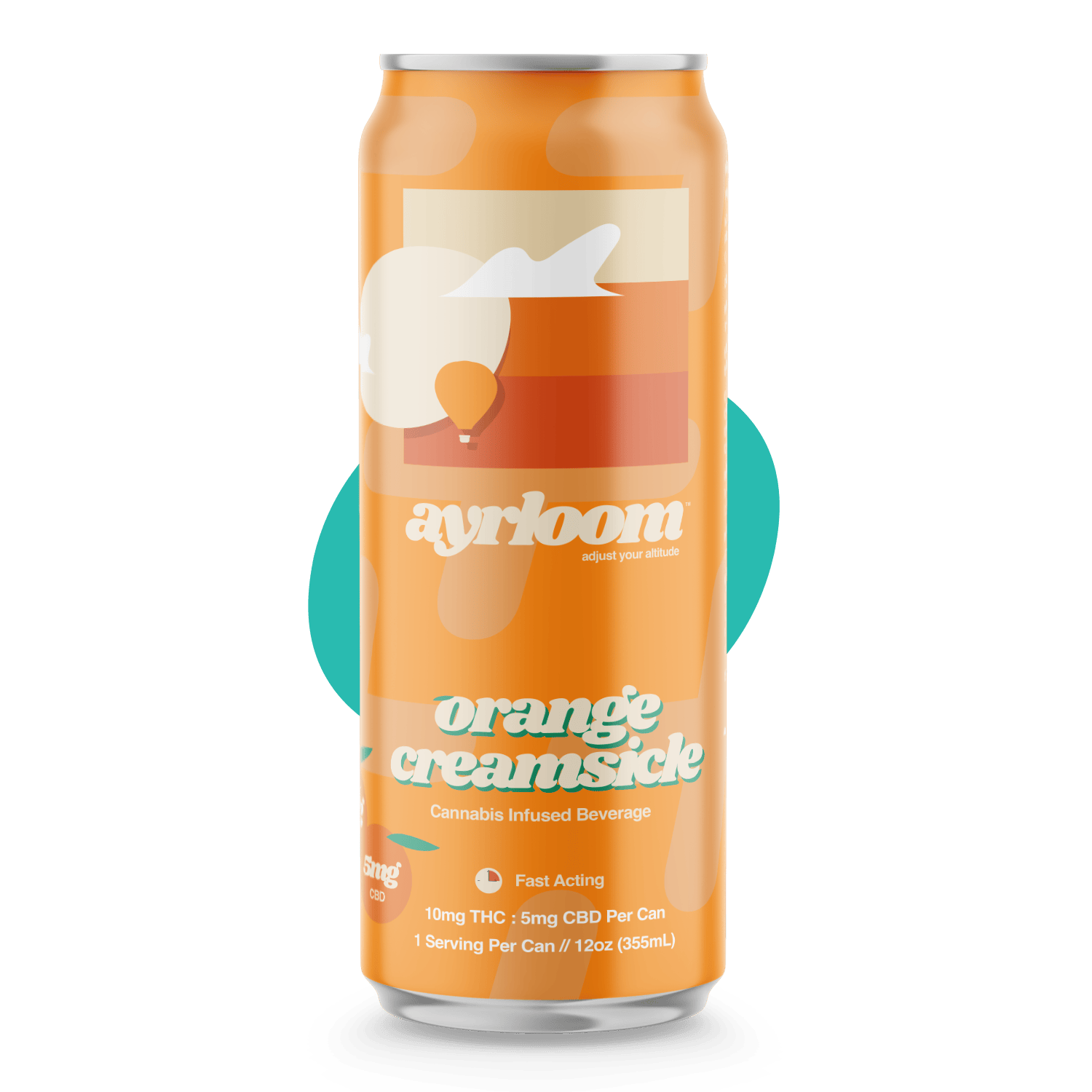 ayrloom - ayrloom | Orange Creamsicle | 2:1 | 10MG THC : 5MG CBD - 1