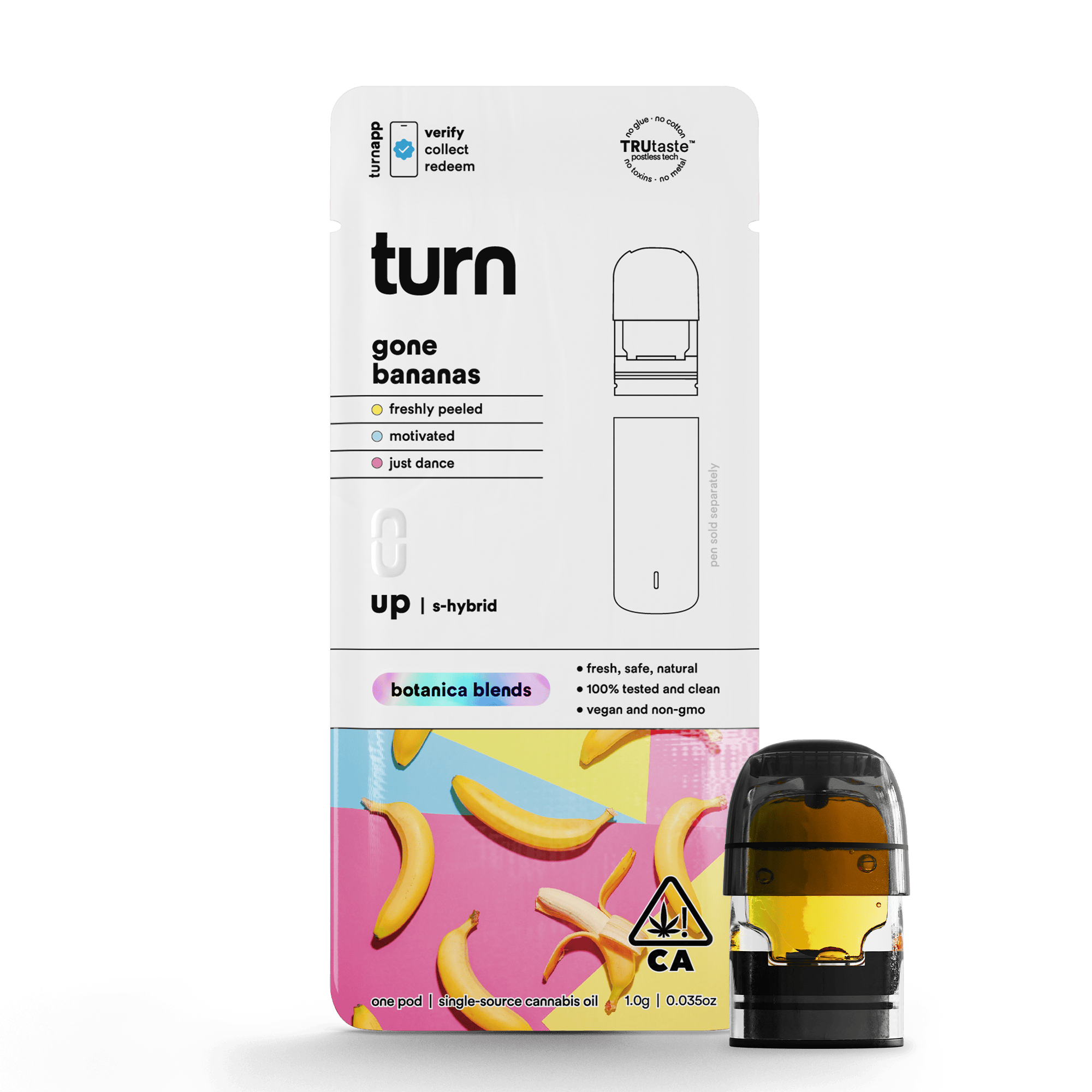 turn - Gone Bananas | Botanica Blends | Sativa-Hybrid - 1
