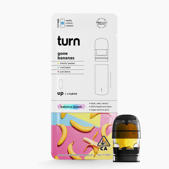 turn - Gone Bananas | Botanica Blends | Sativa-Hybrid - 1