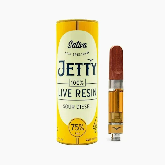 Jetty Extracts - Sour Diesel | Live Resin Cartridge | 1g - 1
