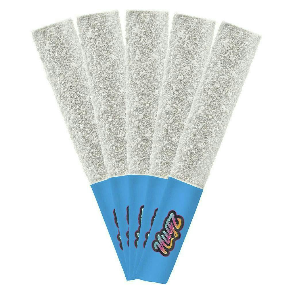 Nugz - Blue Berry Rebel | Flavour Bomb Infused Minis | 0.5g each | 5pk - 1