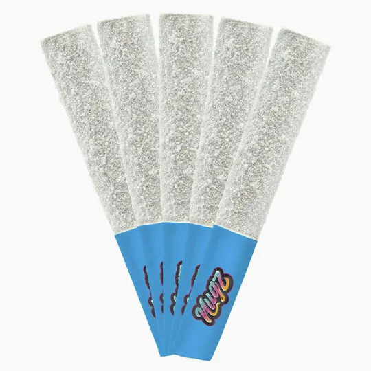 Nugz - Blue Berry Rebel | Flavour Bomb Infused Minis | 0.5g each | 5pk - 1