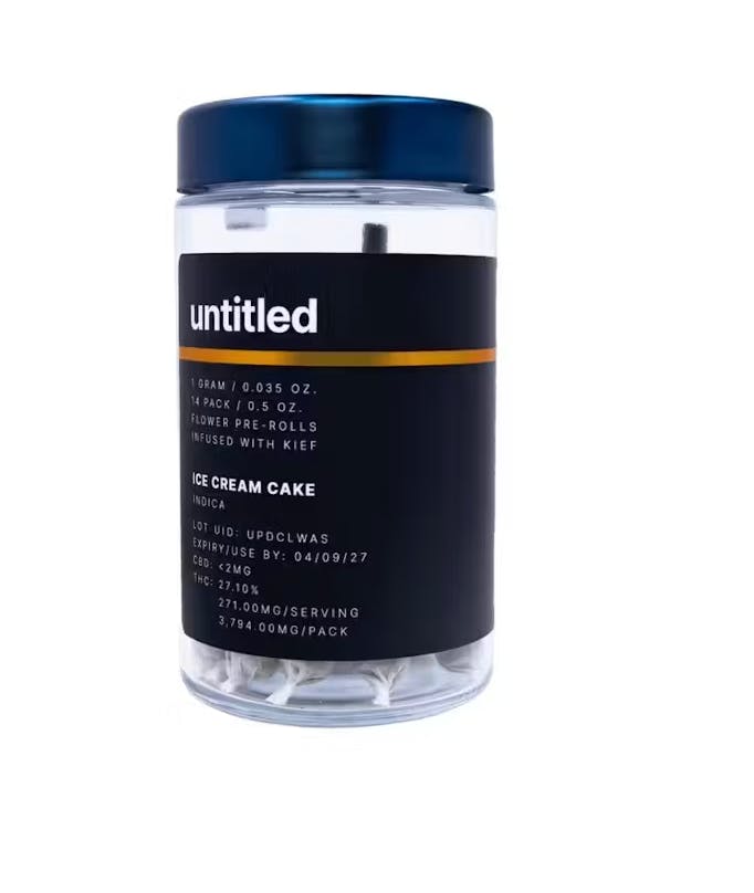 untitled - Ice Cream Cake | Infused Joints | 1g each | 14pk - 1