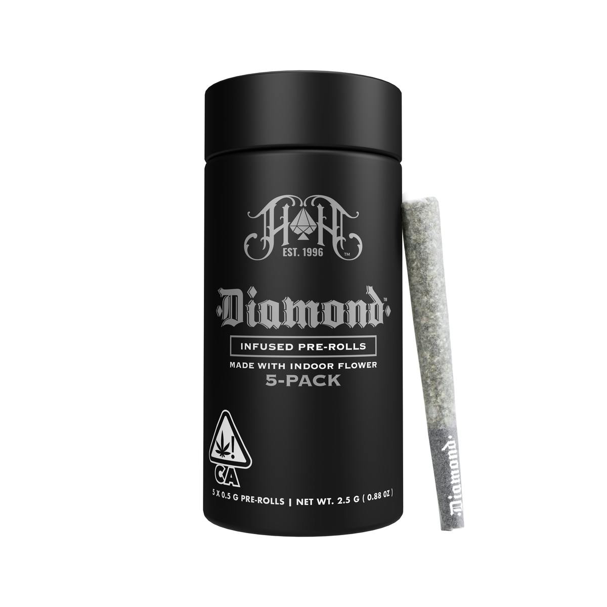 Heavy Hitters - CAM: Platinum OG - Diamond Infused Pre-Rolls | 2.5G 5-Pack - 1