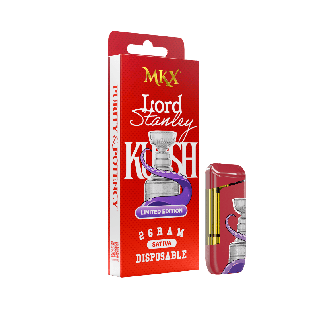 MKX Oil Co - Lord Stanleys Kush | Detroit Sports Disposable | 2g - 1