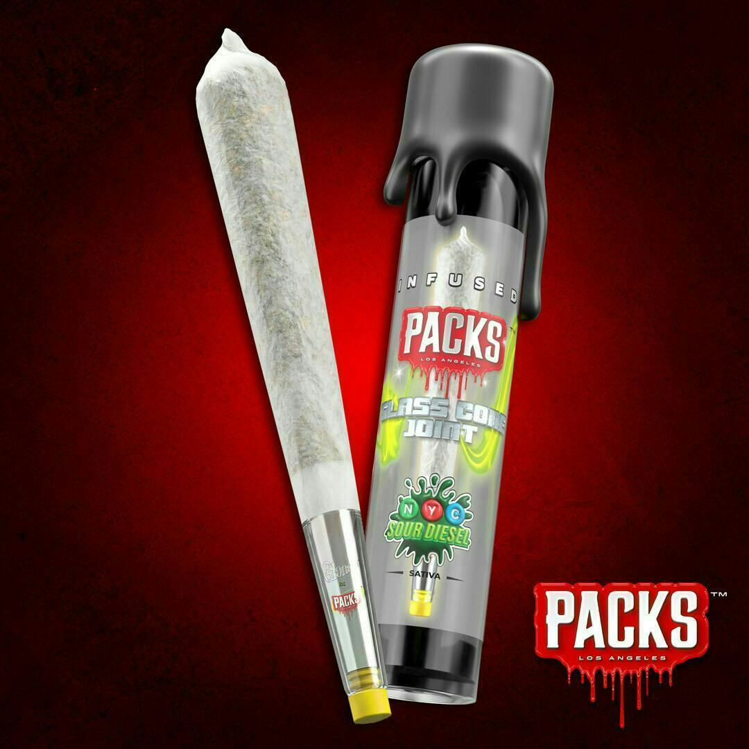 PACKS LOS ANGELES - NYC Sour Diesel | Live Rosin Infused Joint | 1.25g - 1