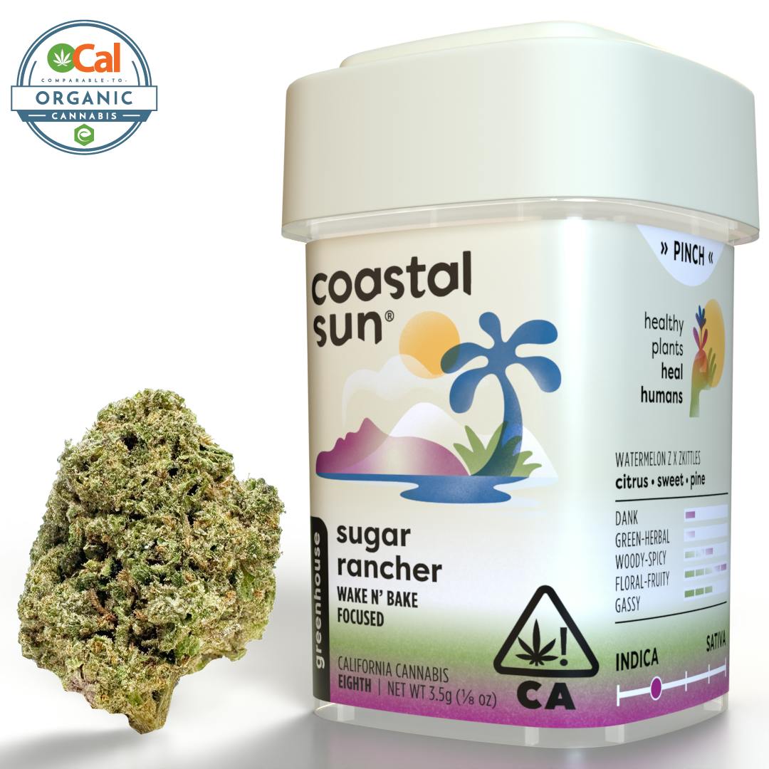 Coastal Sun - Sugar Rancher Greenhouse Flower 3.5g - 1