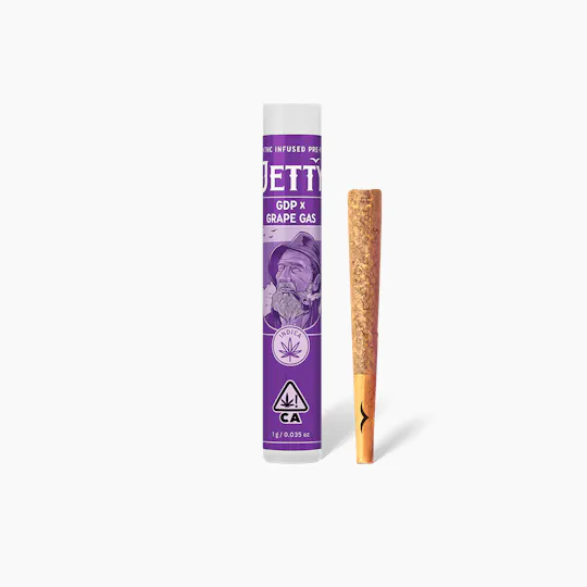 Jetty Extracts - GDP x Grape Gas | Infused Joint | 1g - 1