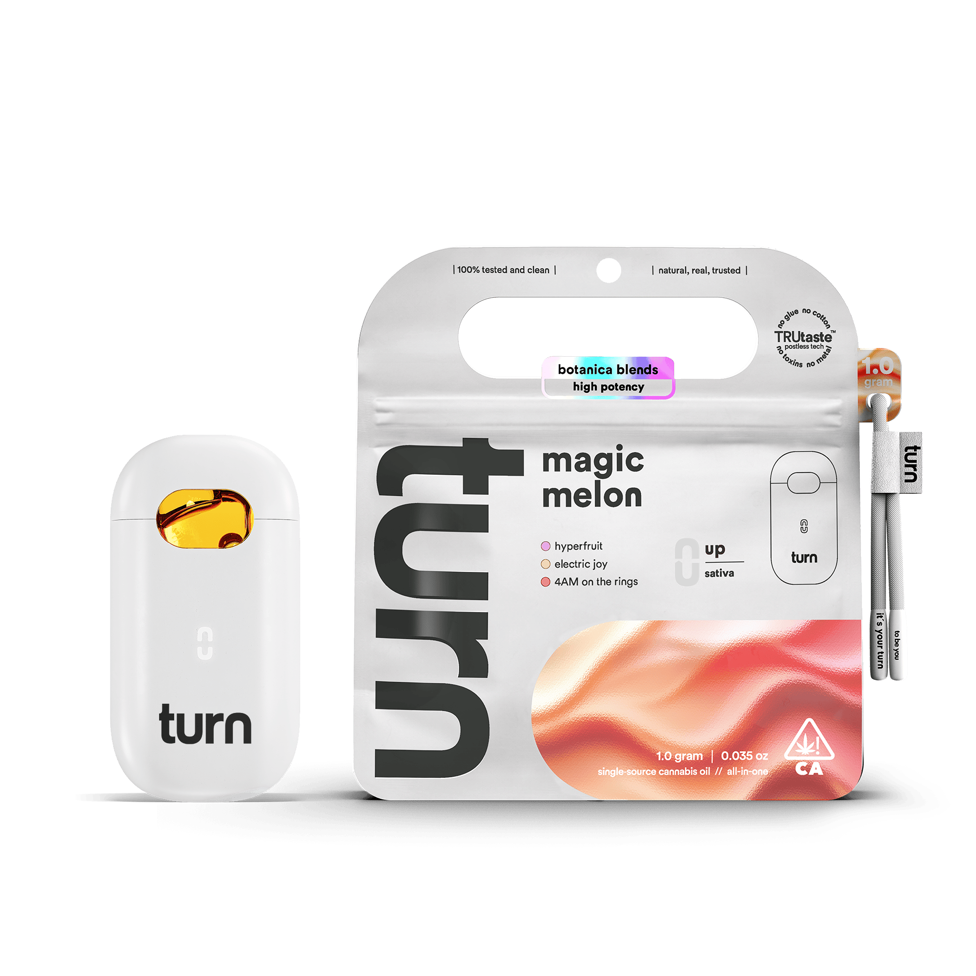 turn - Magic Melon | Botanica Blends | AIO | Sativa | 1g - 1