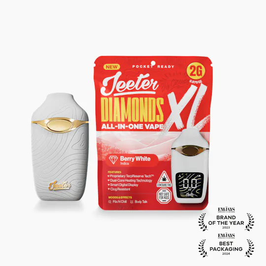 Jeeter - Jeeter | Berry White | Diamonds XL 2G All-In-One Vape - 1