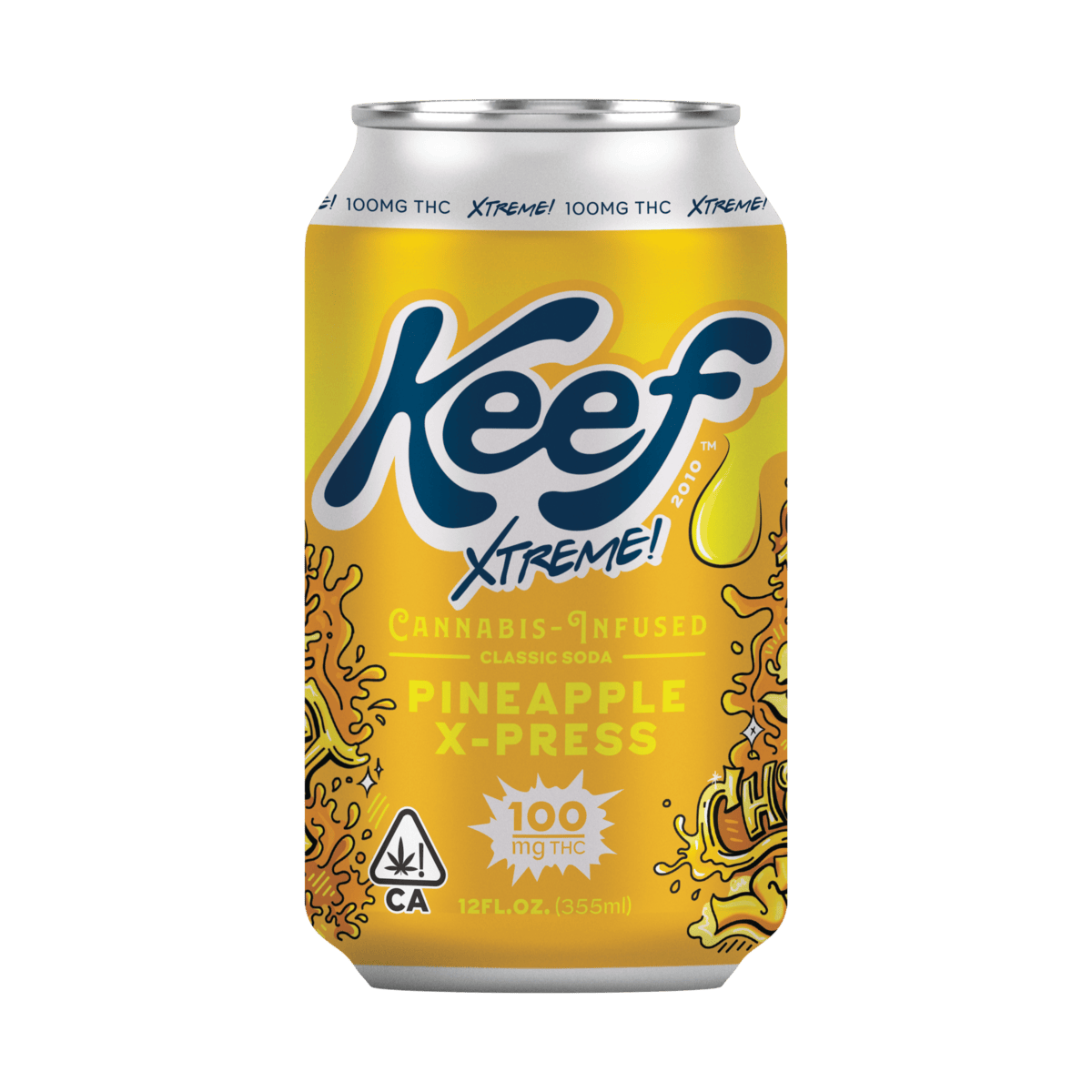 Keef Brands - Keef Classic Soda Pineapple X-Press Xtreme - 100mg - 1