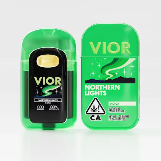 Vior Extracts - Northern Lights | Premium Cannabis Oil Disposable | 1.25g - 1