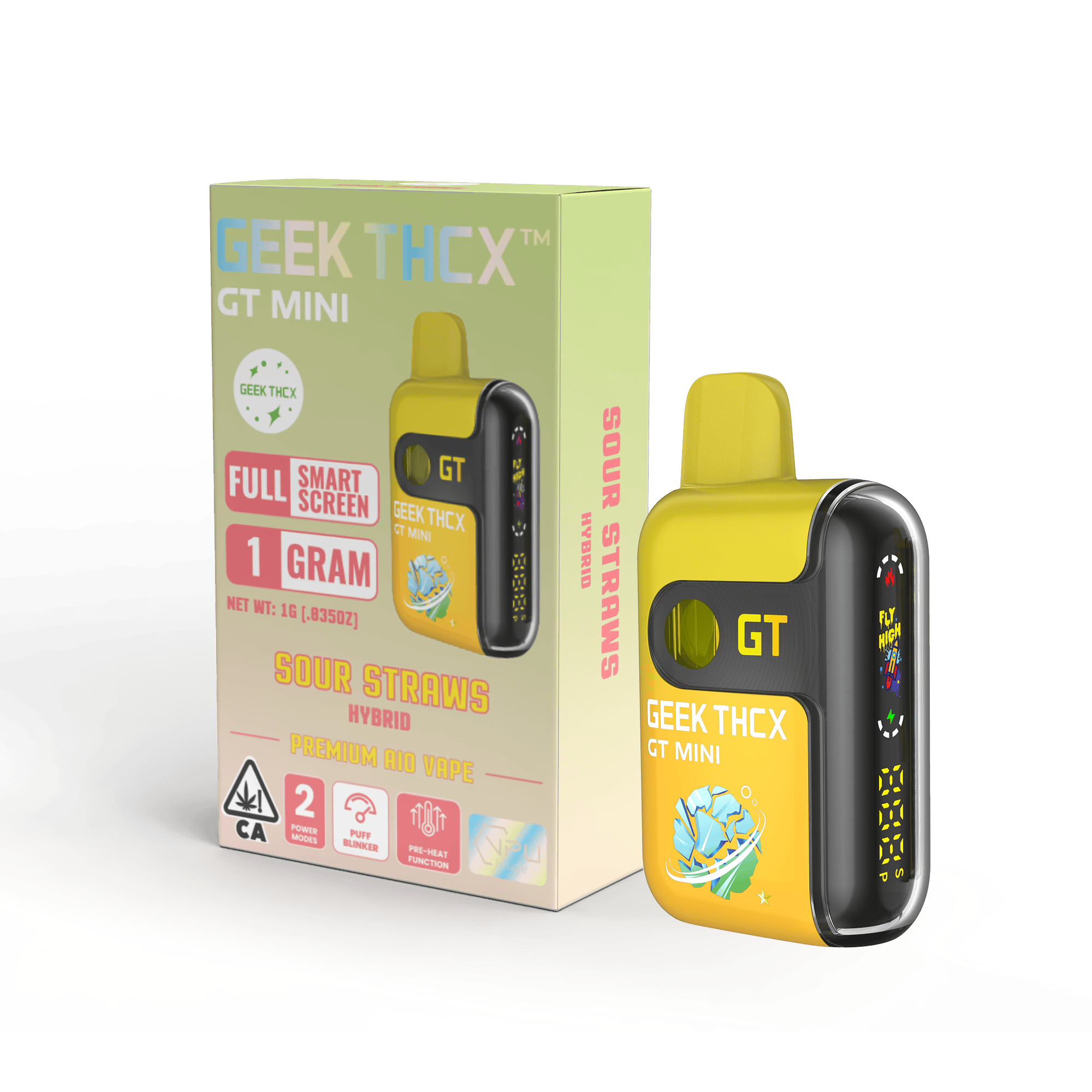 Geek Thcx - GEEK THCX | Sour Straws | Disposable | 1g - 1