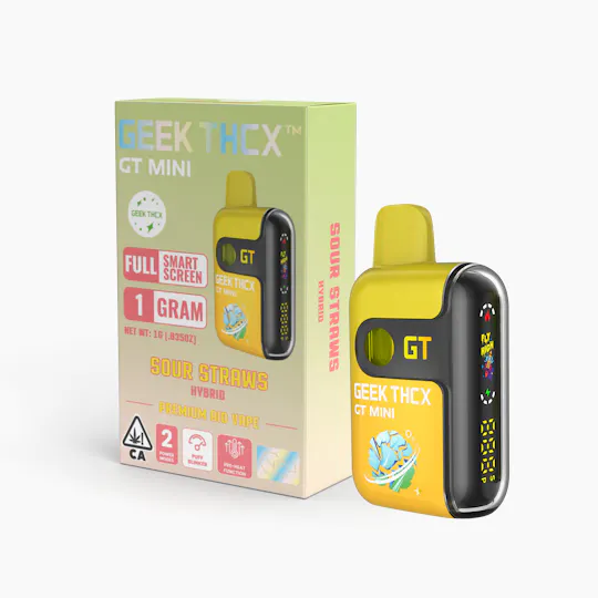 Geek Thcx - GEEK THCX | Sour Straws | Disposable | 1g - 1