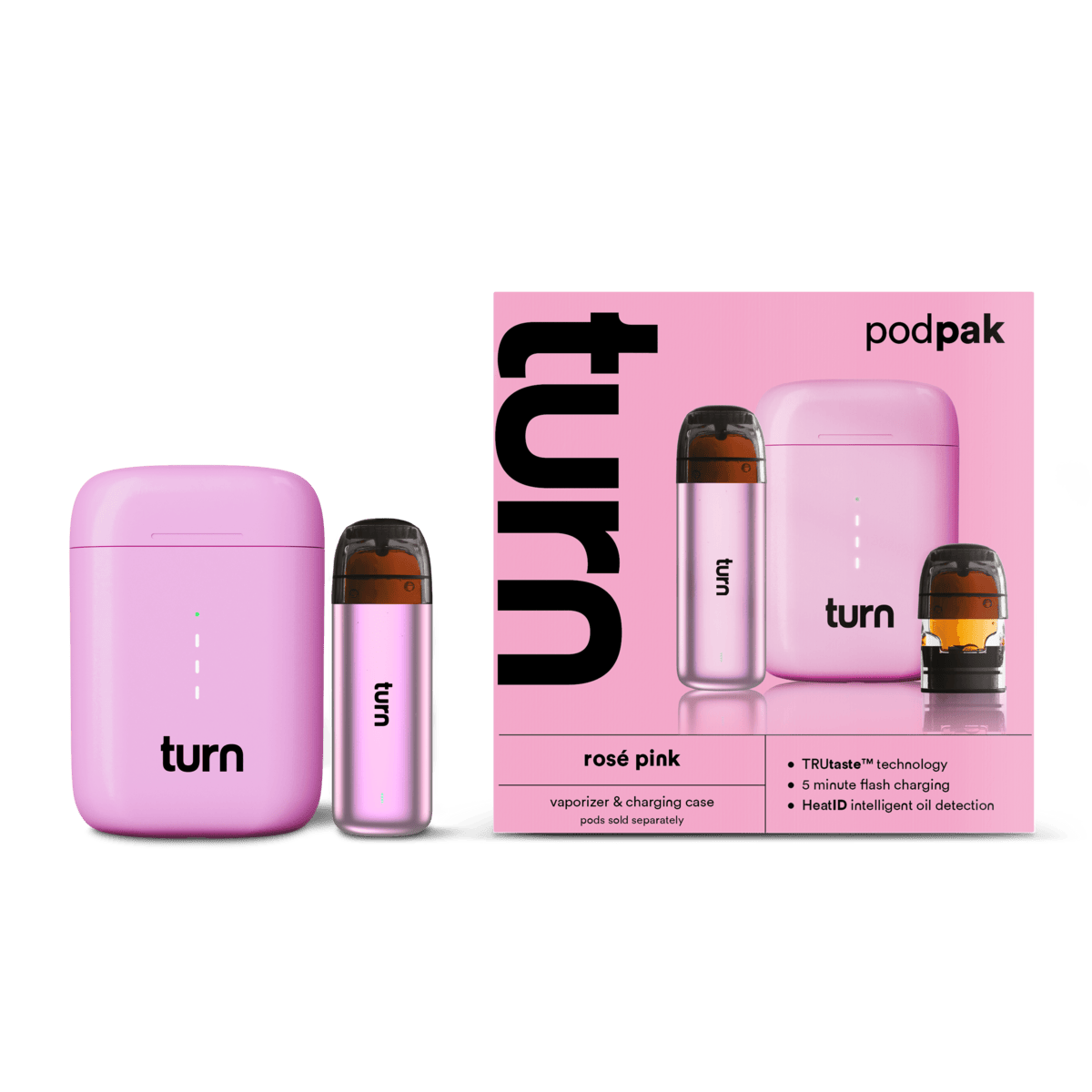 turn - Pink Podpak | Battery - 1