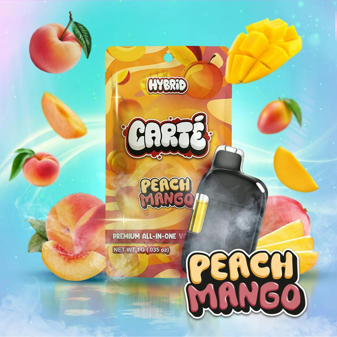 Carté - Carté | Peach Mango | Disposable | 1g - 1