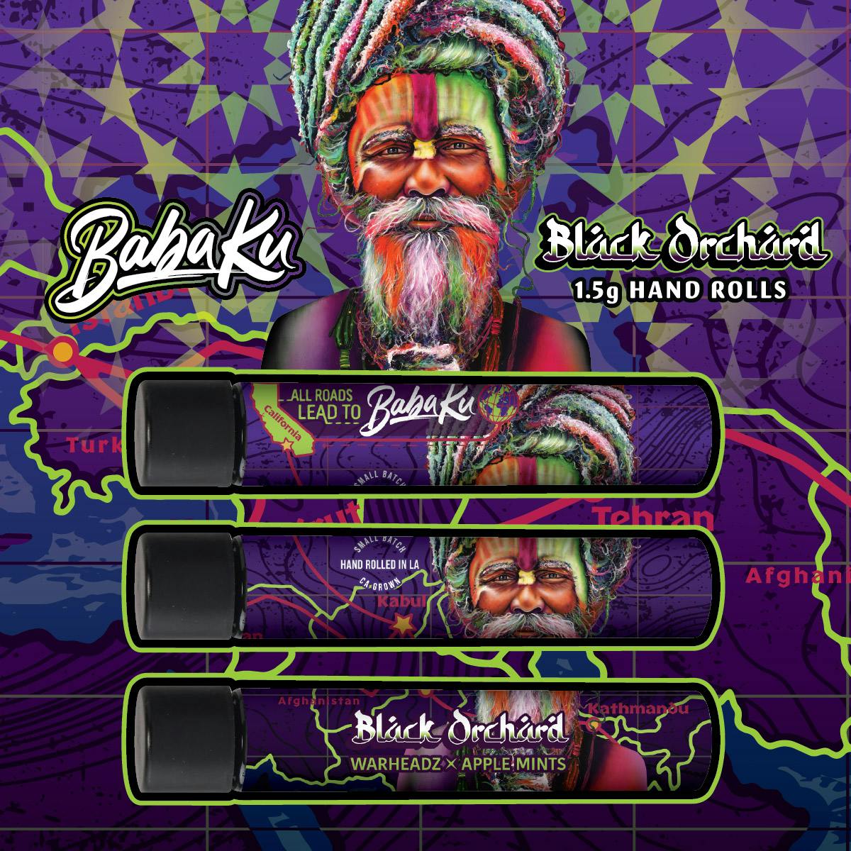 Baba Ku Farms - Baba Ku Farms | Black Orchard | Joint | 1.5g - 1