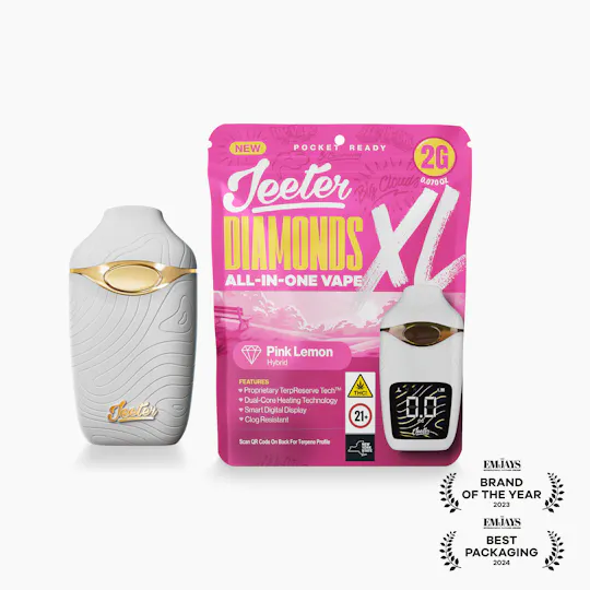 Jeeter - Jeeter | Pink Lemon | Diamonds XL 2G All-In-One Vape - 1