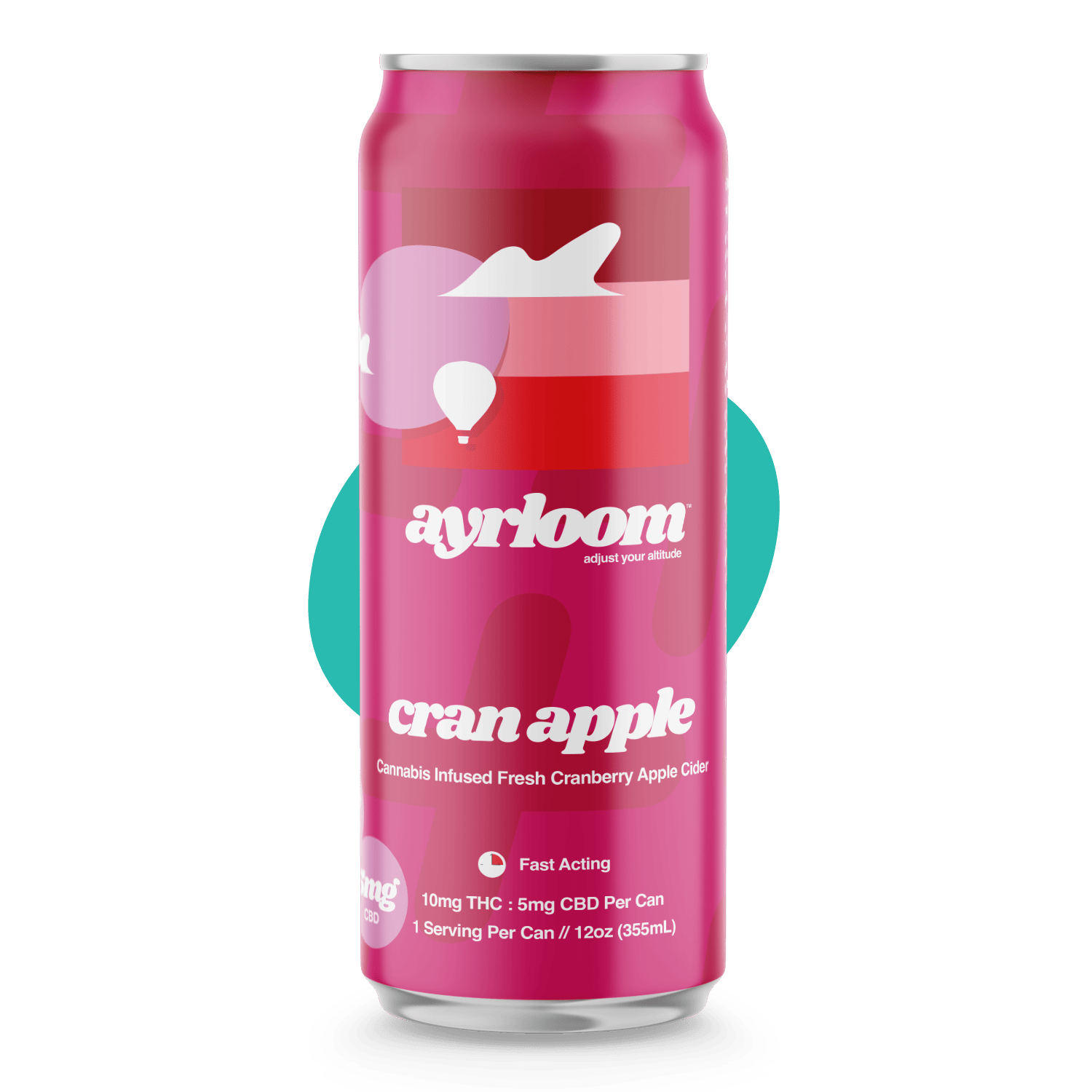ayrloom - ayrloom | Cranberry Apple | 2:1 | 10MG THC : 5MG CBD - 1
