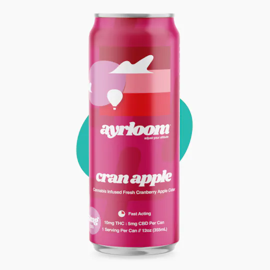 ayrloom - ayrloom | Cranberry Apple | 2:1 | 10MG THC : 5MG CBD - 1