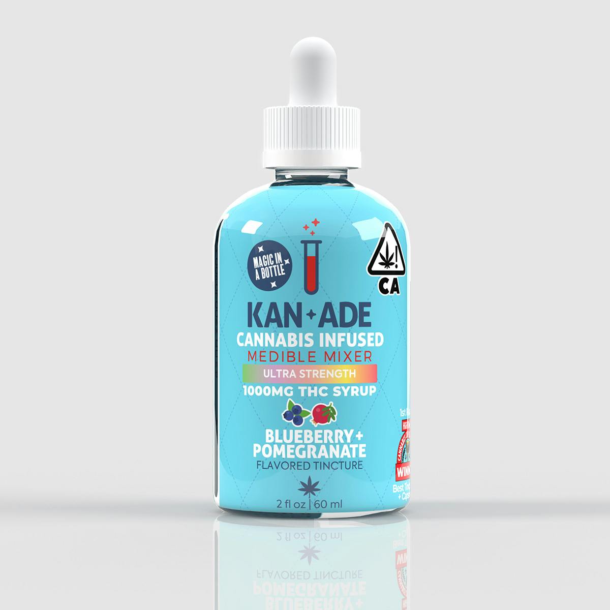 Kan+Ade - Kan+Ade 1000mg Blueberry Pomegranate Medible Mixer - 1