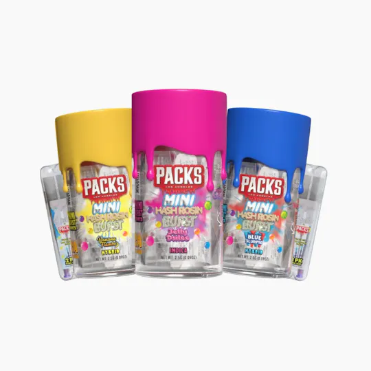 PACKS LOS ANGELES - Gelato | Live Rosin Infused Minis | 0.5g each | 5pk - 1