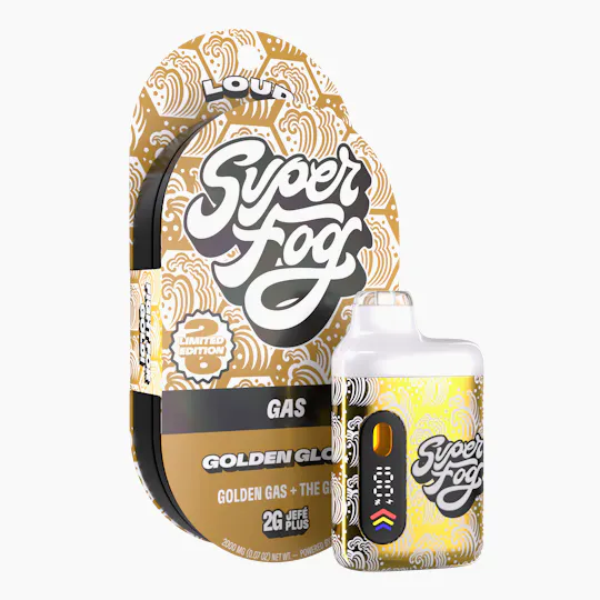 Super Fog by MFused - Golden Glove (Limited Edition) | LOUD Jefé Plus Disposable | 2g - 1
