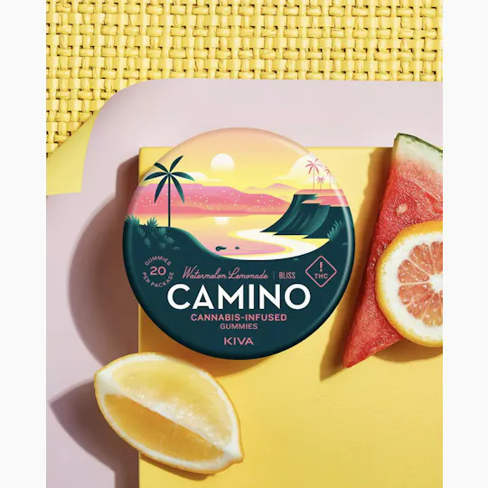 Camino - Bliss | Watermelon Lemonade Gummies | 1000mg | 20ct | 50mg/ea - 1