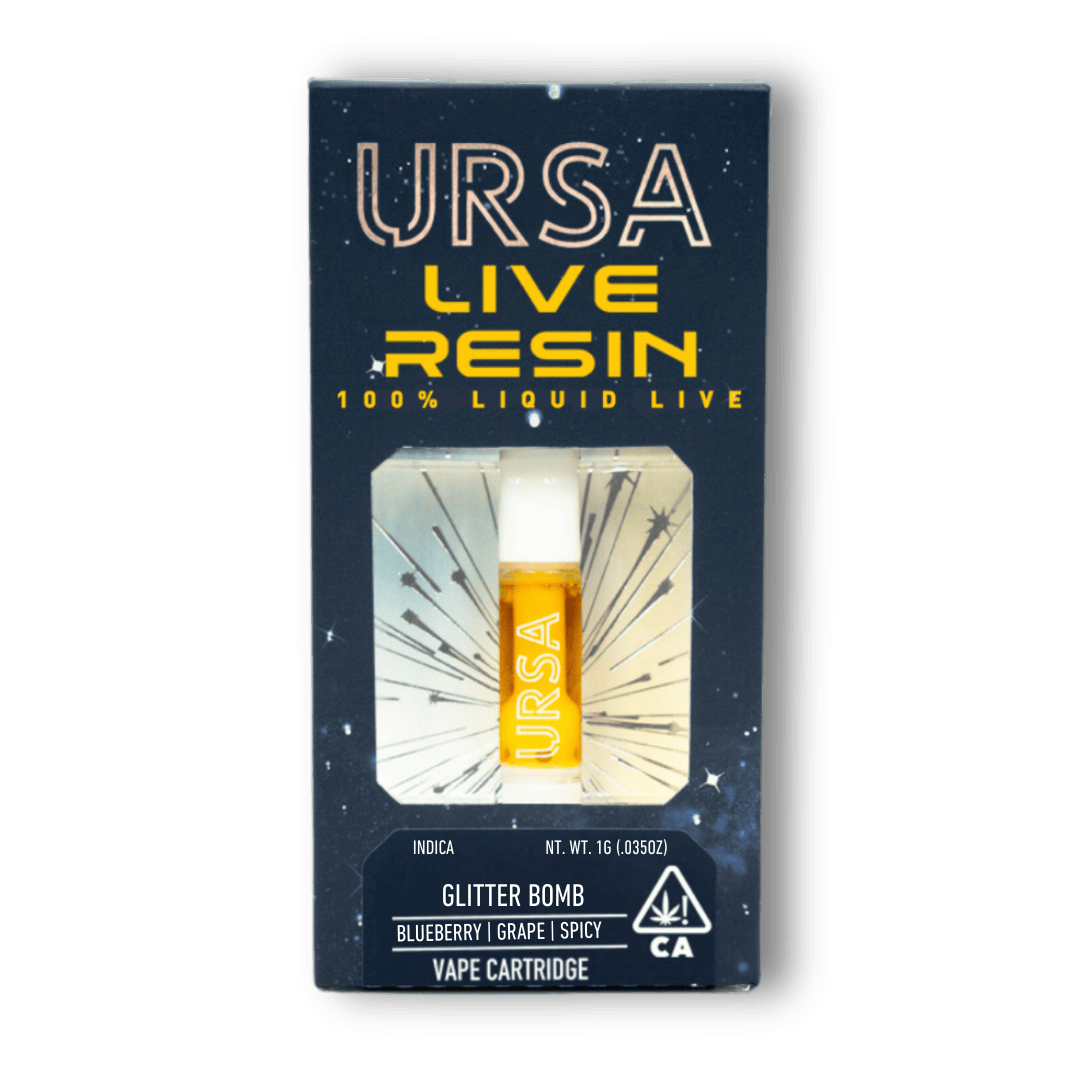 URSA Extracts - Glitter Bomb 1g Live Resin Cartridge - 1