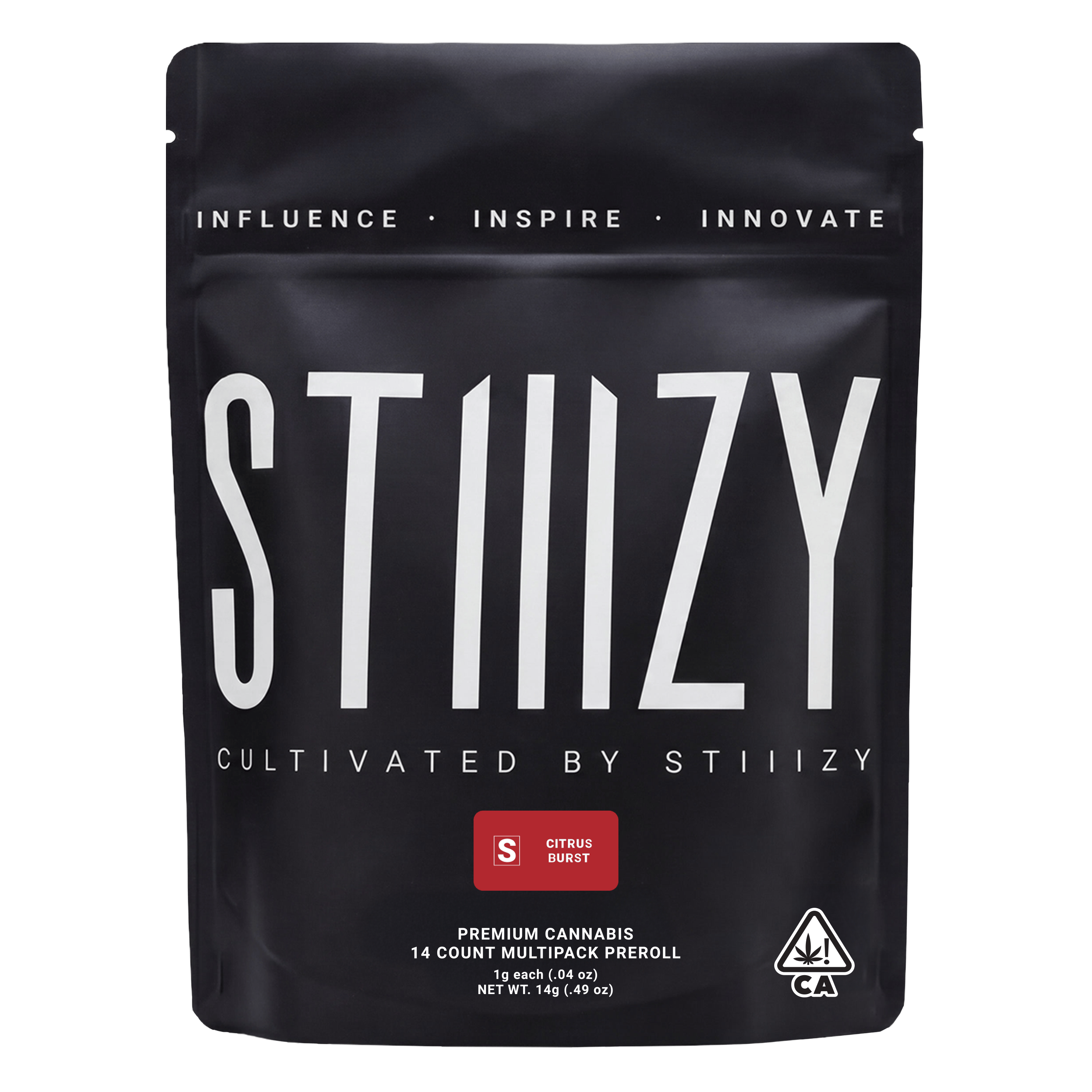 STIIIZY - Citrus Burst - 14g Black Label Multipacks - 1