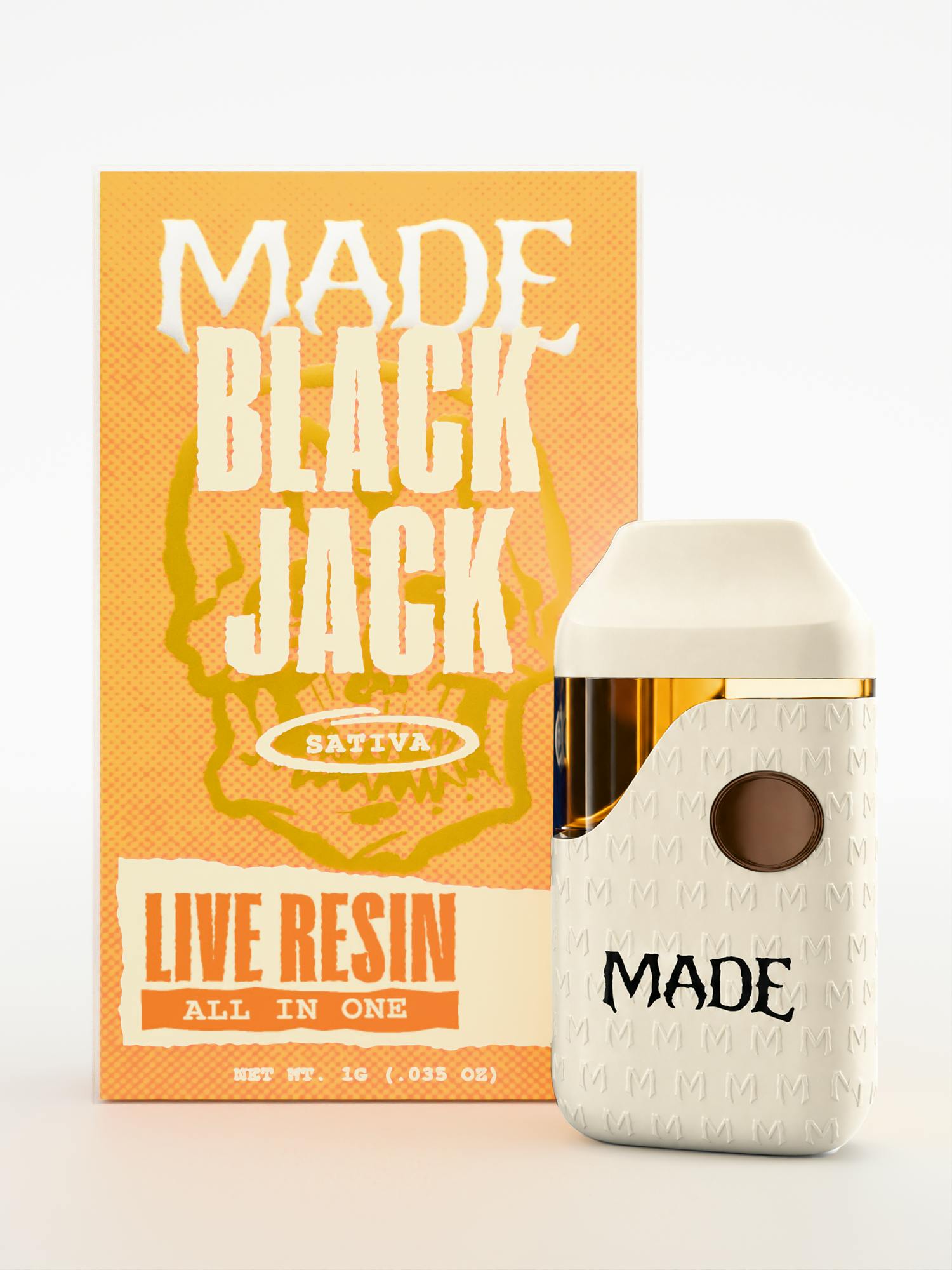 MADE - MADE | Black Jack | Live Resin AIO | 1G - 1
