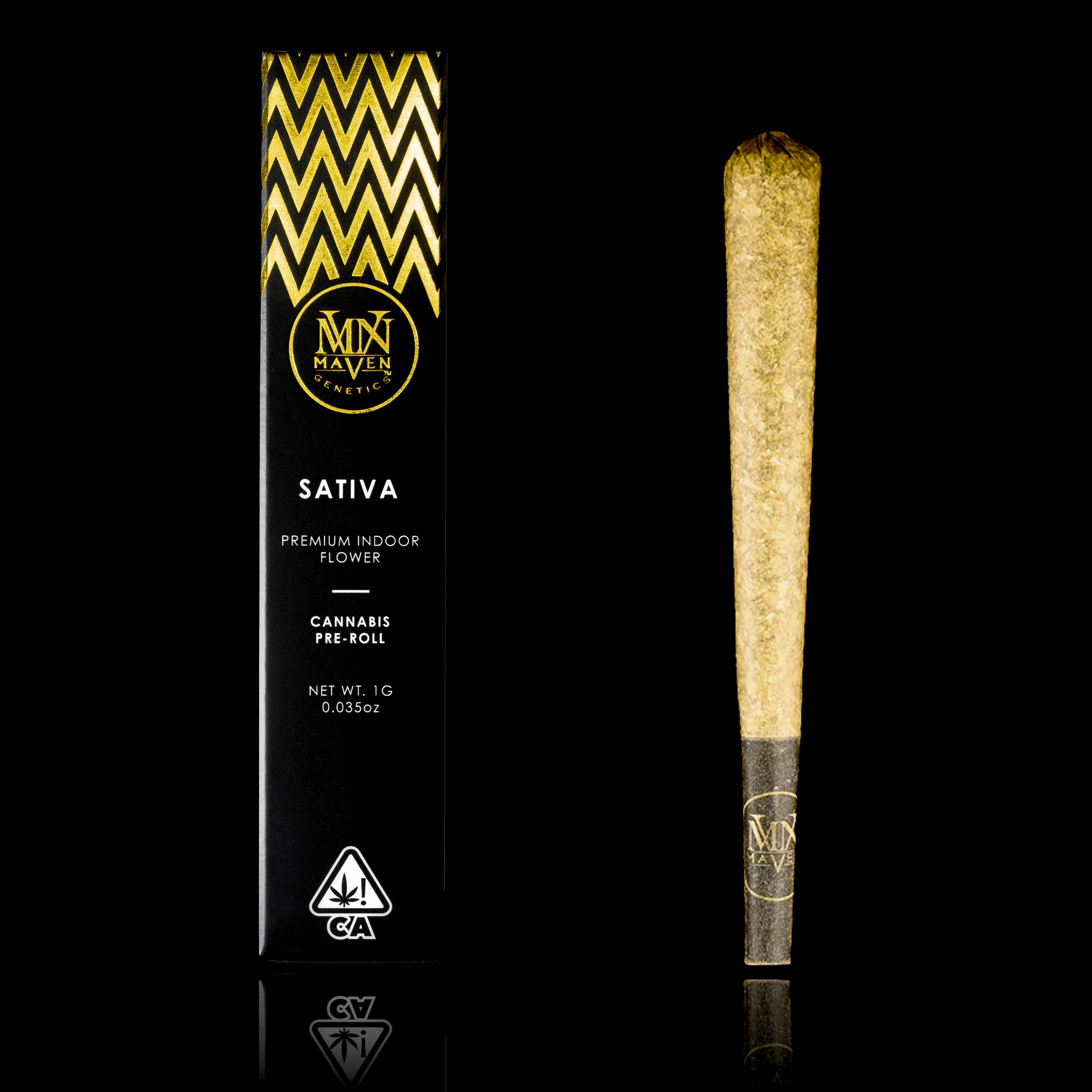 Maven Genetics - Orange Bellini Pre-Roll [1g] - 1