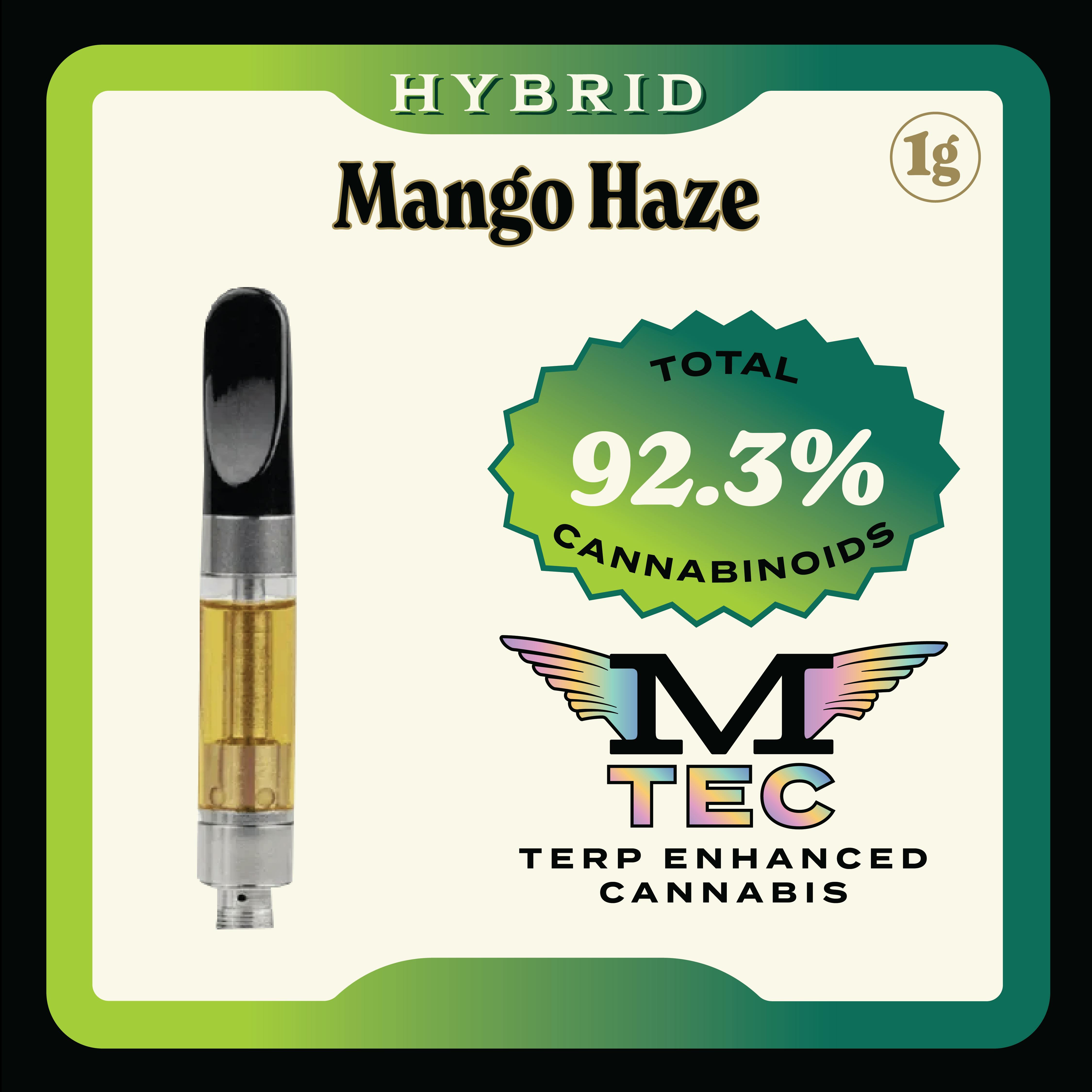 Mule Extracts - Mango Haze | M-TEC Cartridge | 1g - 1