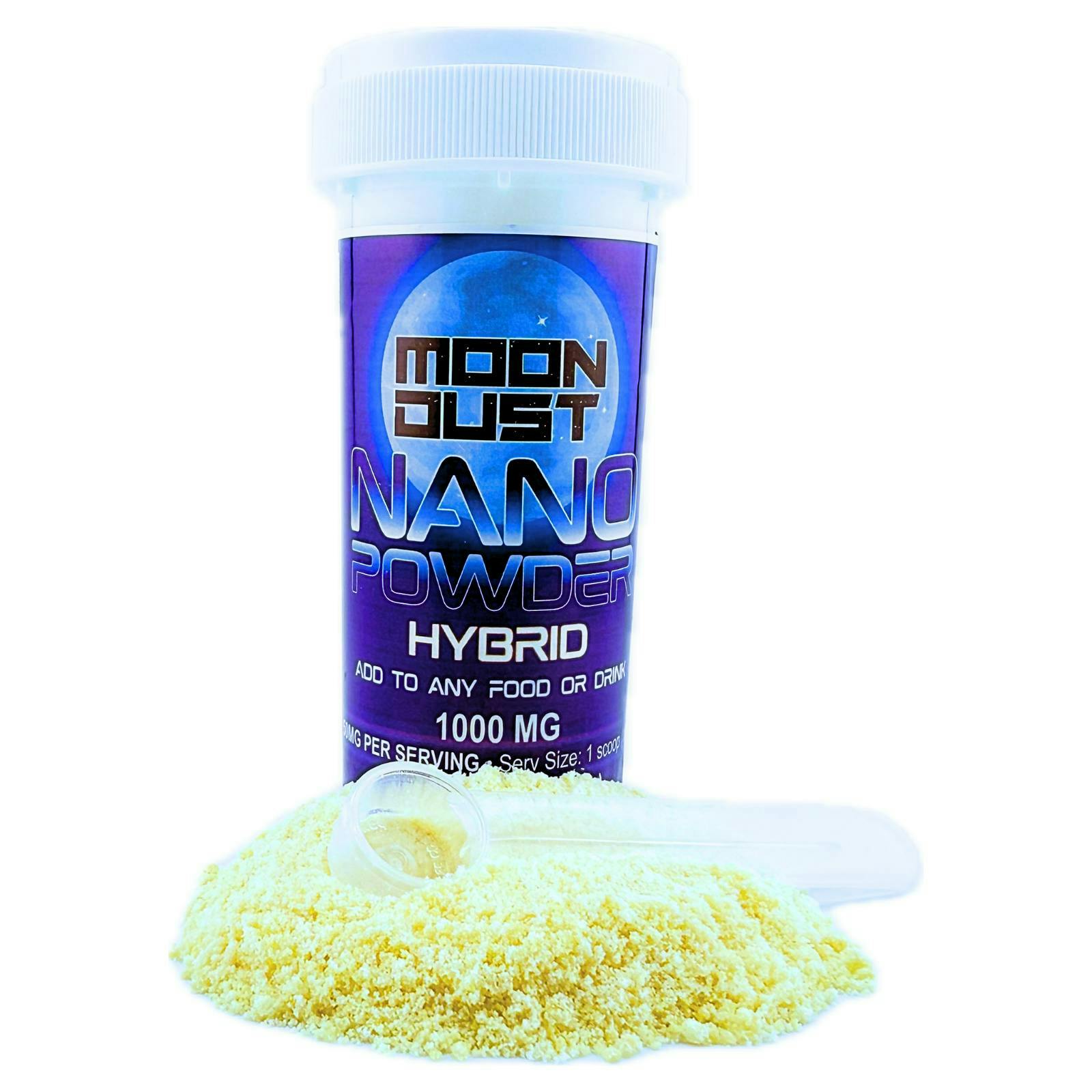 MOON DUST - Moon Dust | Hybrid Nano Powder | Mix-ins | 1000mg | 1g - 1