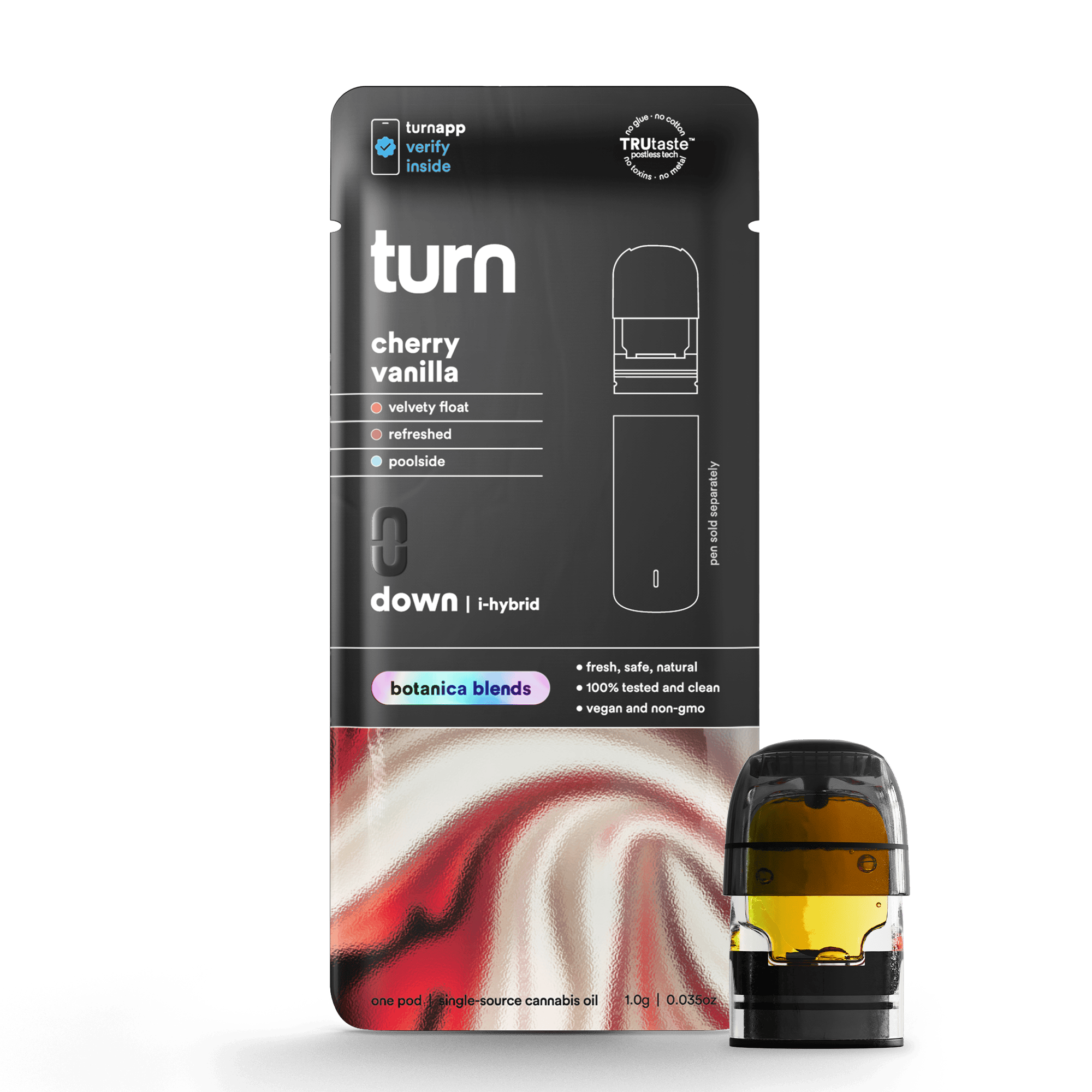turn - Cherry Vanilla | Botanica Blends | Indica-Hybrid - 1